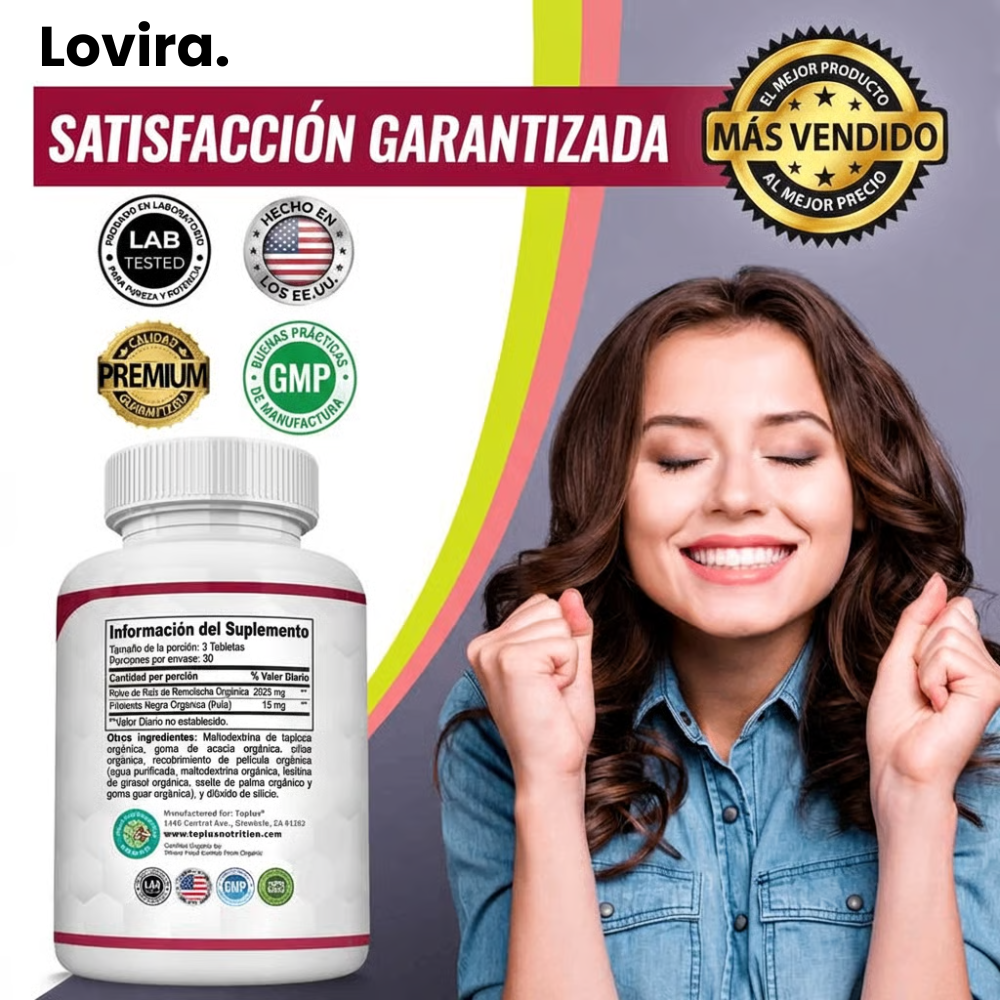 Cápsulas Raiz de Remolacha | Lovira®